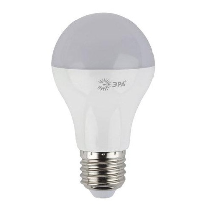 Лампа светодиодная ЭРА, 11 (100) Вт, цоколь E27, груша, теплый белый свет, 35000 ч., LED A60-11w-827-E27, Б0030910